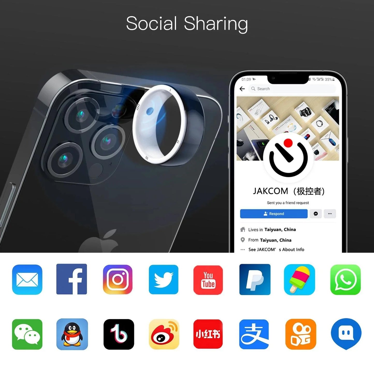 JAKCOM Smart Lifestyle Ring